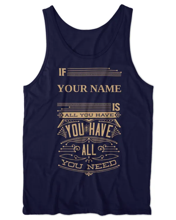 Unisex Jersey Tank