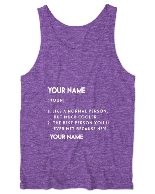 Unisex Jersey Tank