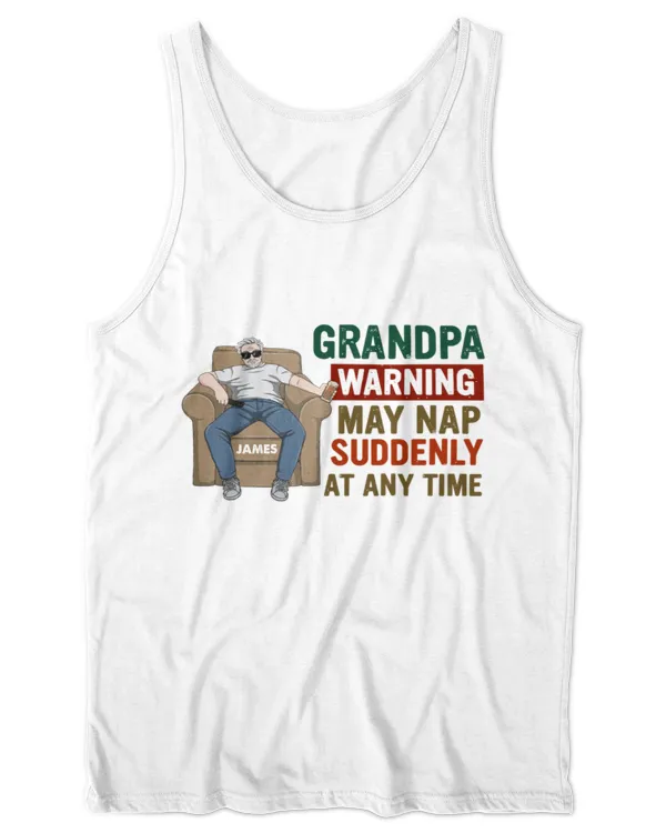 Grandpa Warning - Personalized Shirt - Father's Day, Birthday Gift For Grandpa, Gifts for Grandpa, Gift idea for Grandpa