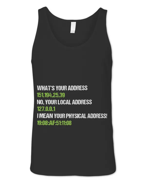 Unisex Jersey Tank