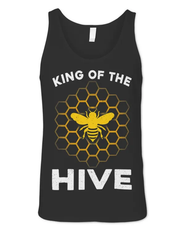 Cute Beekeeper Art For Men Dad Bee Hive Honey Beekeeping
