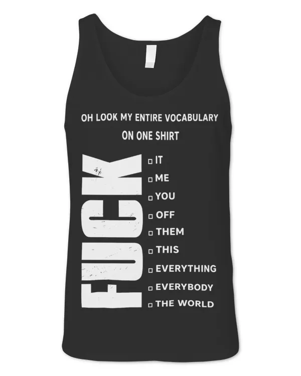 Unisex Jersey Tank