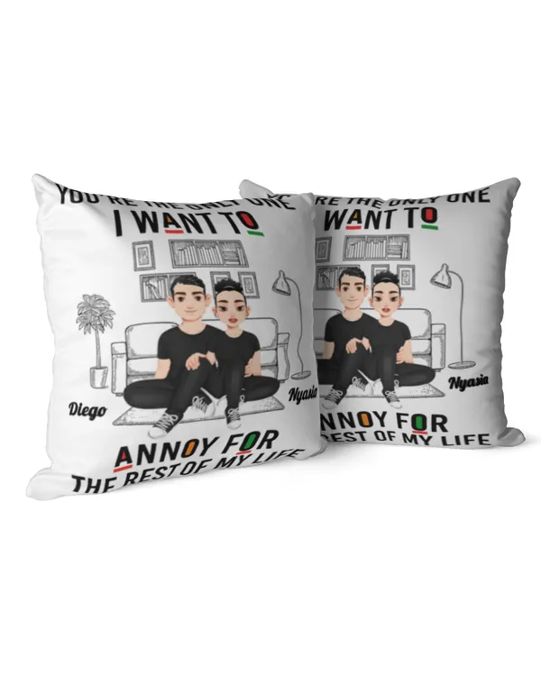 Canvas Pillow (Dual Sided)