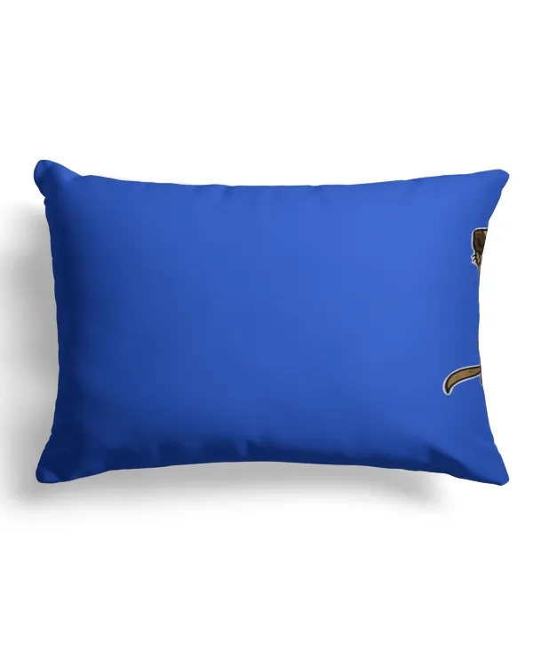 Dachshund Weiner Dog Sun Glasses - Canvas Pillow (Dual Sided) 13x19" Canvas Pillow (Dual Sided) 13x19"