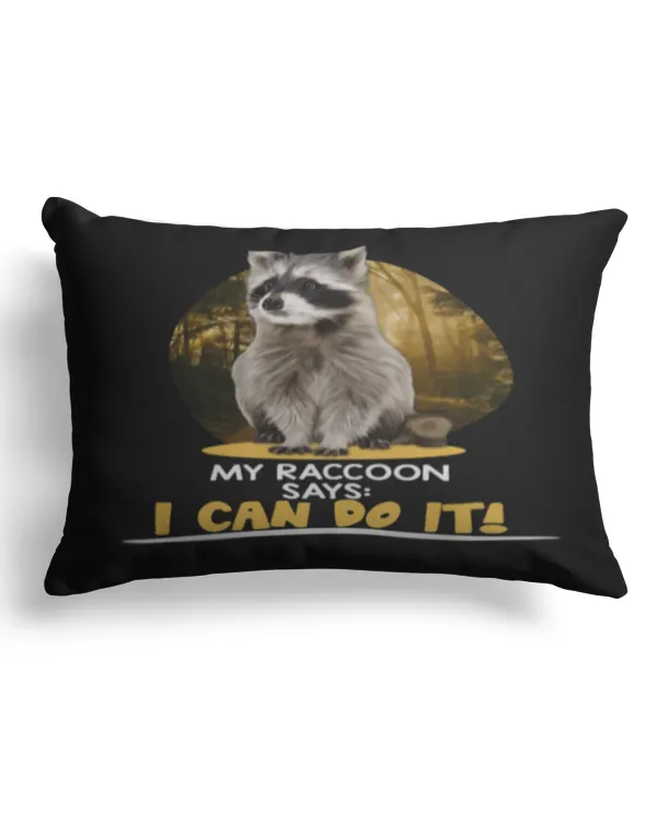 RACCOON - PILLOW - 017