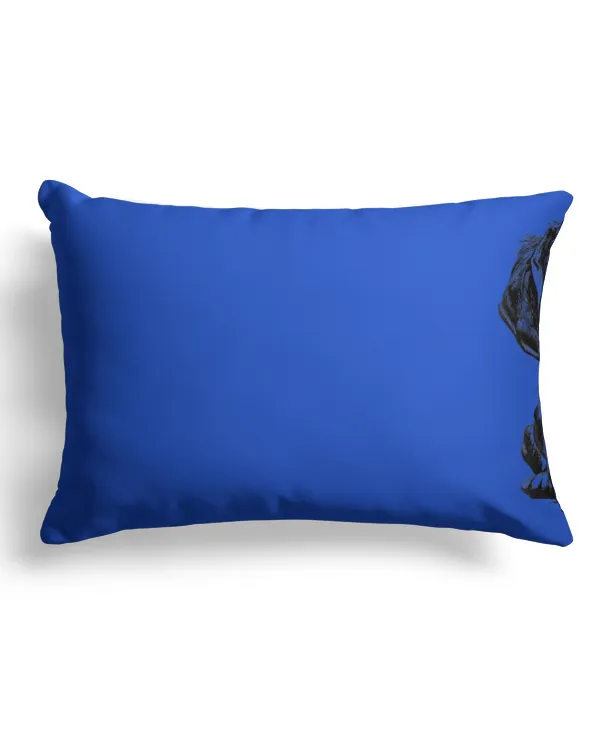 Dachshund, Wiener Dog Puppy, Doxie Mom - Linen Pillow (Dual Sided) 13x19" Linen Pillow (Dual Sided) 13x19"