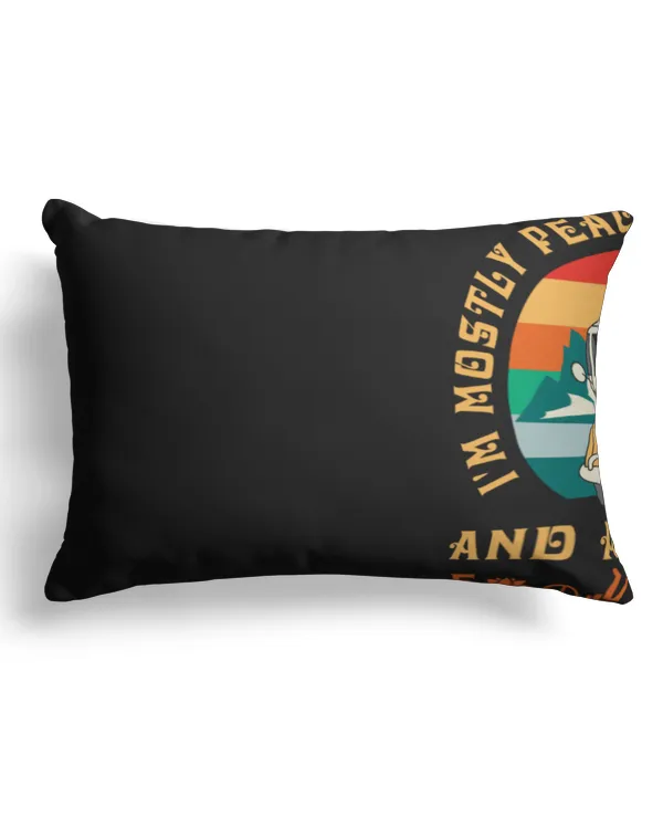 Faux Suede Pillow (Dual Sided) 13x19''