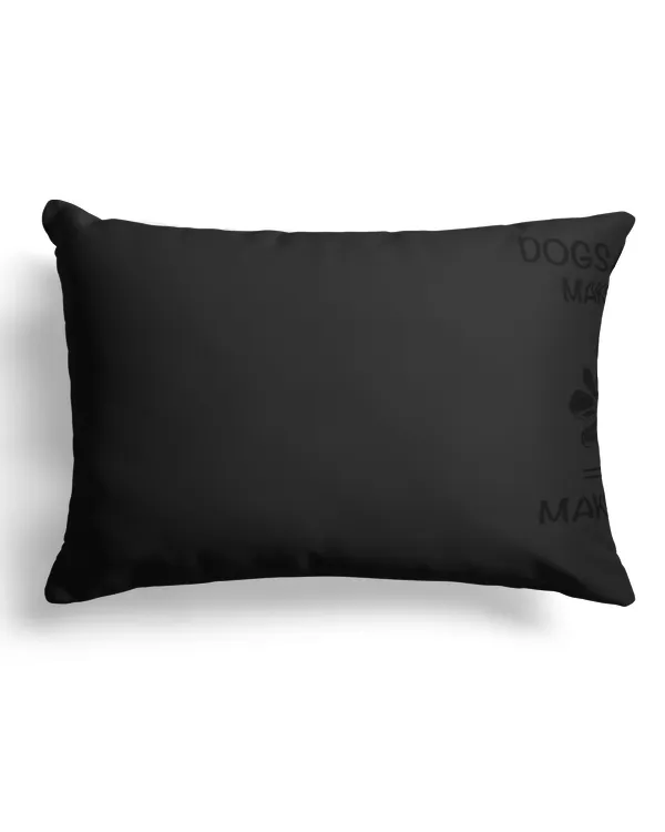 Faux Suede Pillow (Dual Sided) 13x19''