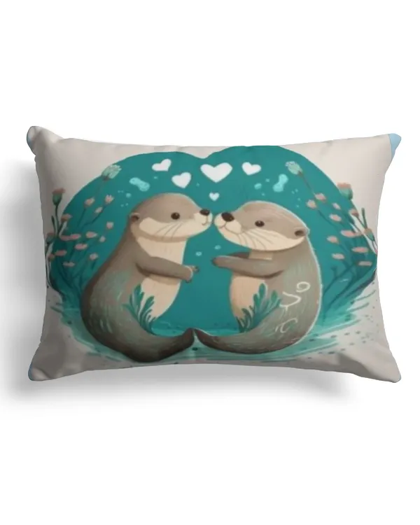 Faux Suede Pillow (Dual Sided) 13x19''