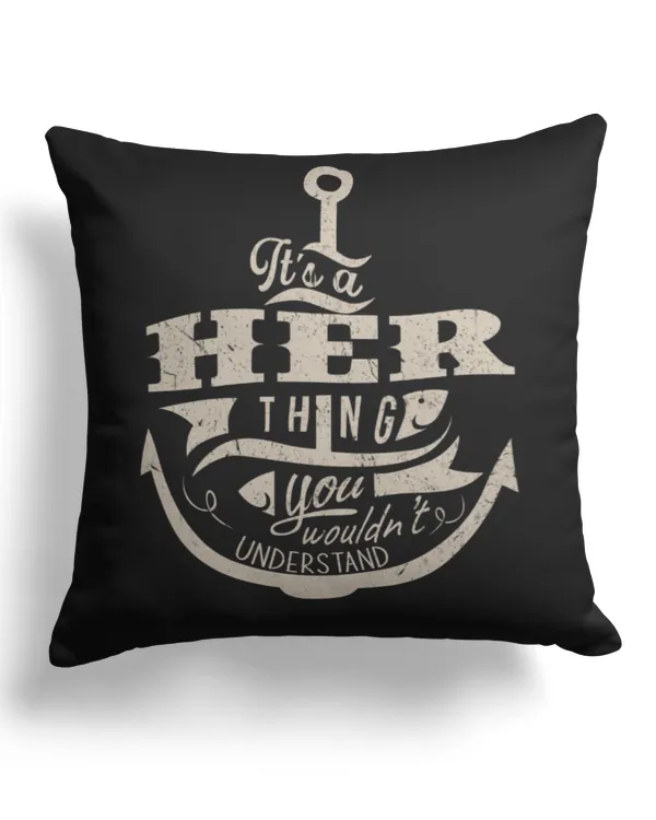 Cotton Drill Pillow (Dual Sided)