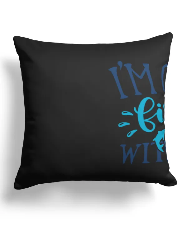 Cotton Drill Pillow (Dual Sided)