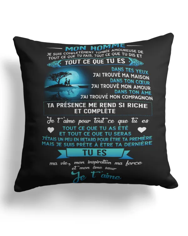 Cotton Drill Pillow (Dual Sided)