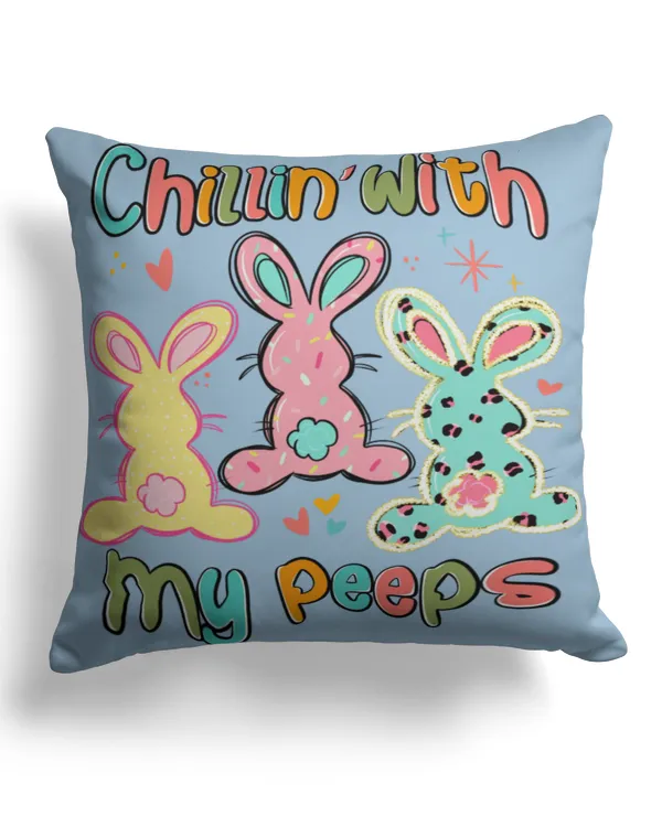 Cotton Drill Pillow (Dual Sided)