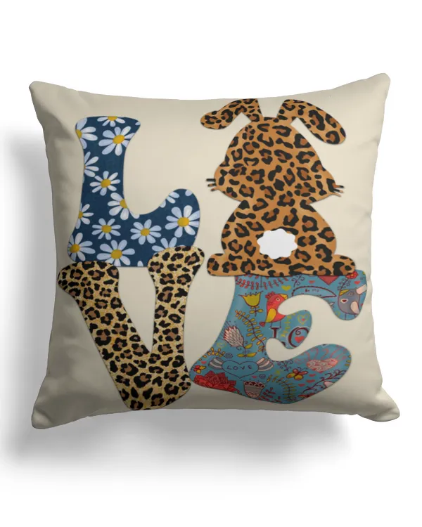 Cotton Drill Pillow (Dual Sided)