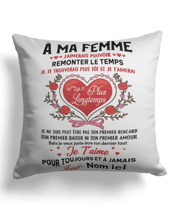 Cotton Drill Pillow (Dual Sided)