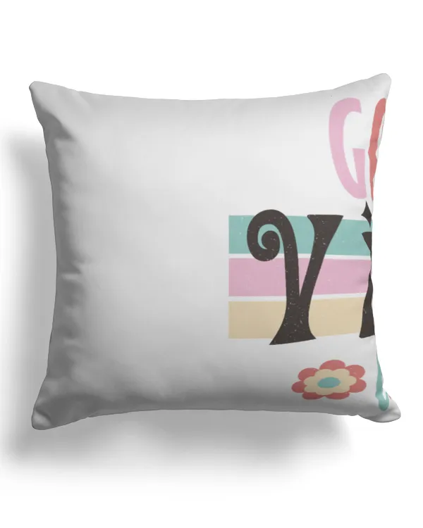 Cotton Drill Pillow (Dual Sided)