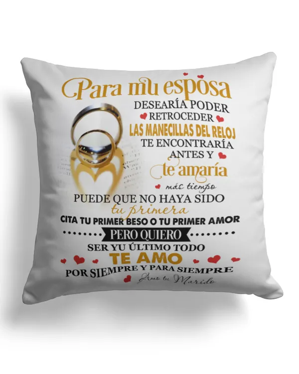 Cotton Drill Pillow (Dual Sided)