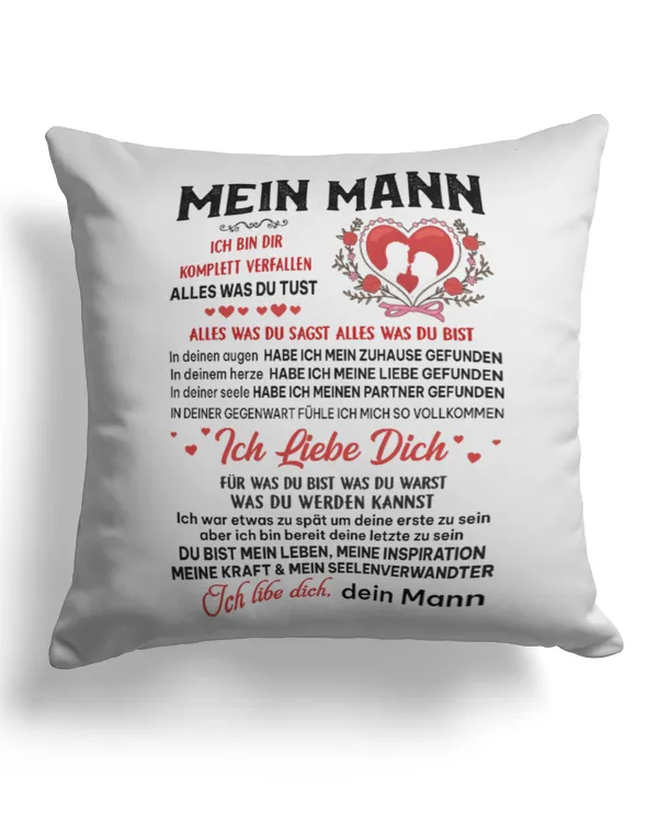 Cotton Drill Pillow (Dual Sided)