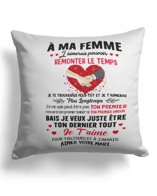 Cotton Drill Pillow (Dual Sided)