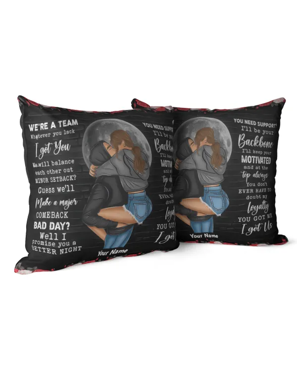 Cotton Drill Pillow (Dual Sided)