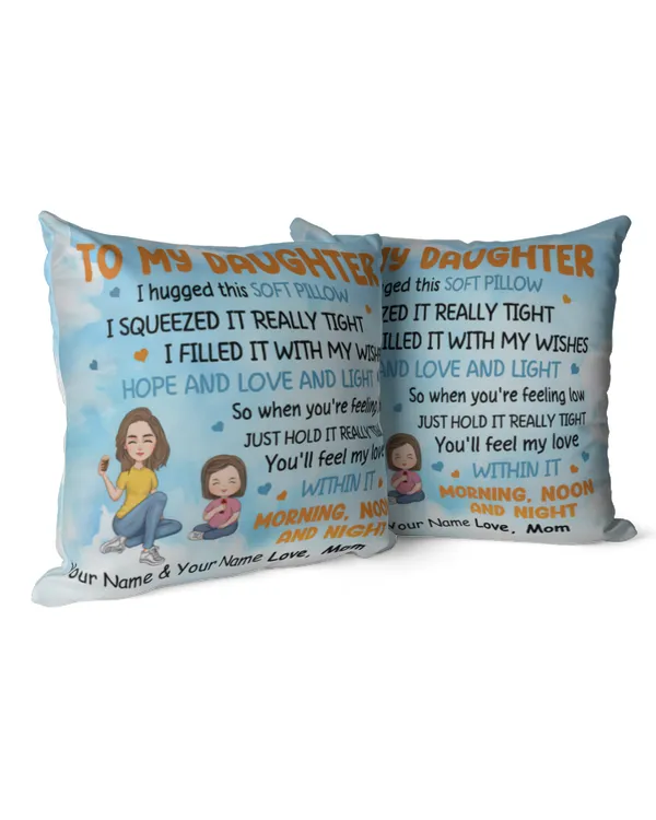 Cotton Drill Pillow (Dual Sided)