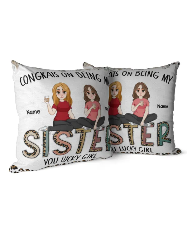 Cotton Drill Pillow (Dual Sided)