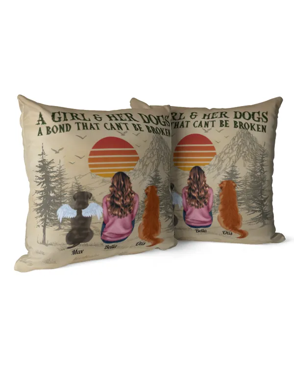 Cotton Drill Pillow (Dual Sided)