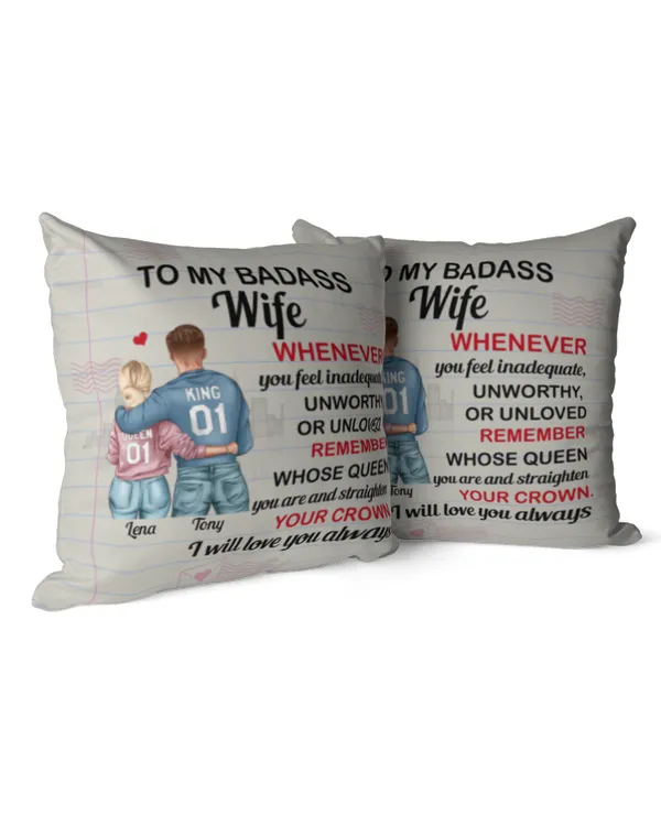 Cotton Drill Pillow (Dual Sided)