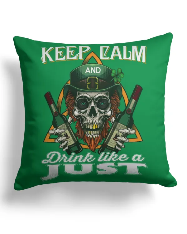 Cotton Drill Pillow (Dual Sided)