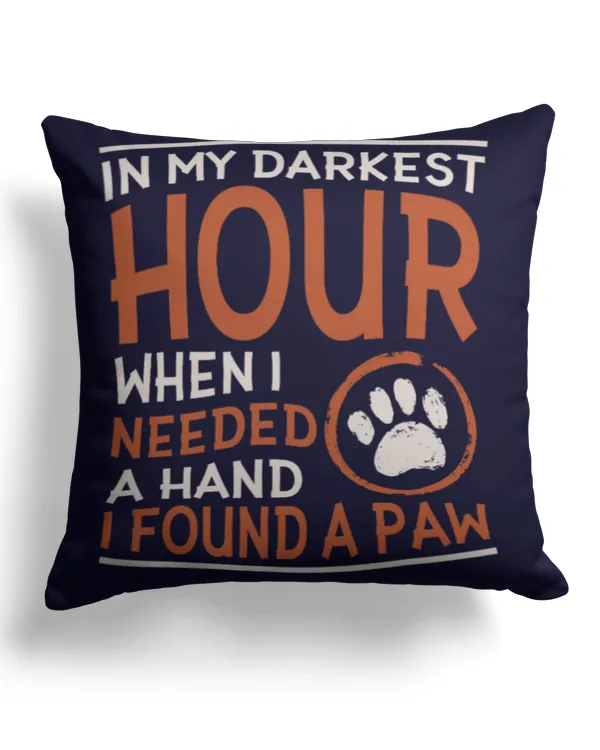 Cotton Drill Pillow (Dual Sided)
