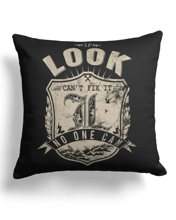 Cotton Drill Pillow (Dual Sided)