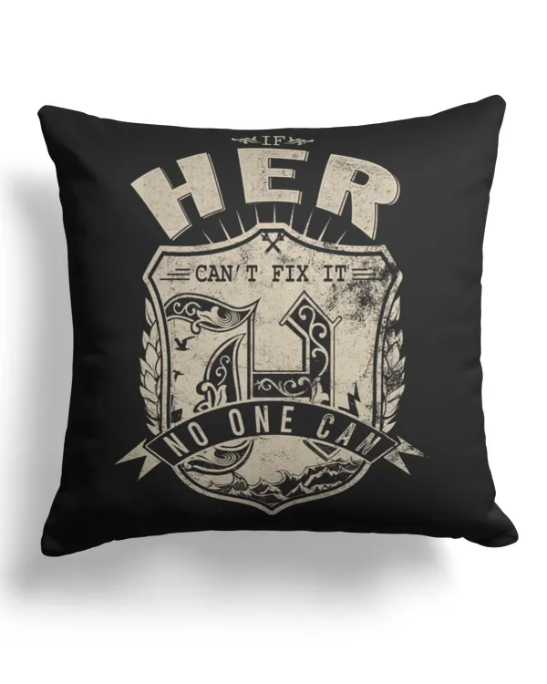 Cotton Drill Pillow (Dual Sided)