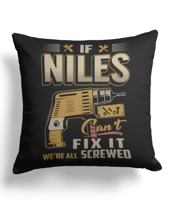 Cotton Drill Pillow (Dual Sided)