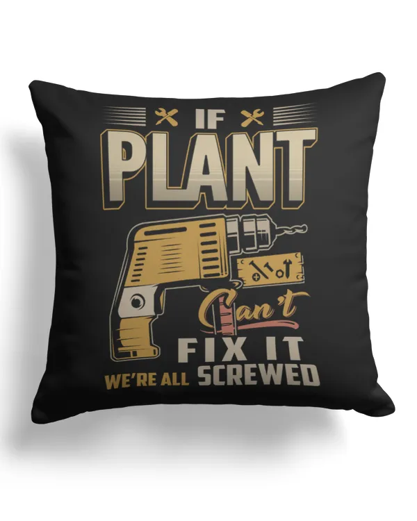Cotton Drill Pillow (Dual Sided)