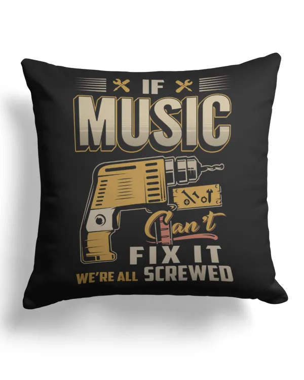 Cotton Drill Pillow (Dual Sided)