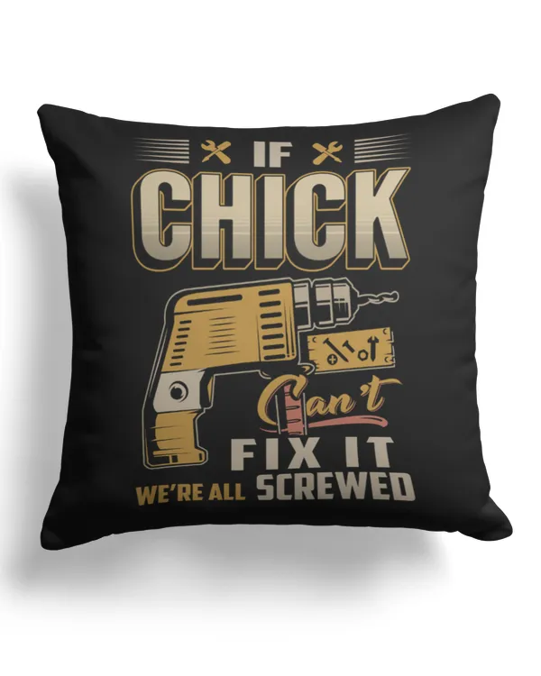 Cotton Drill Pillow (Dual Sided)