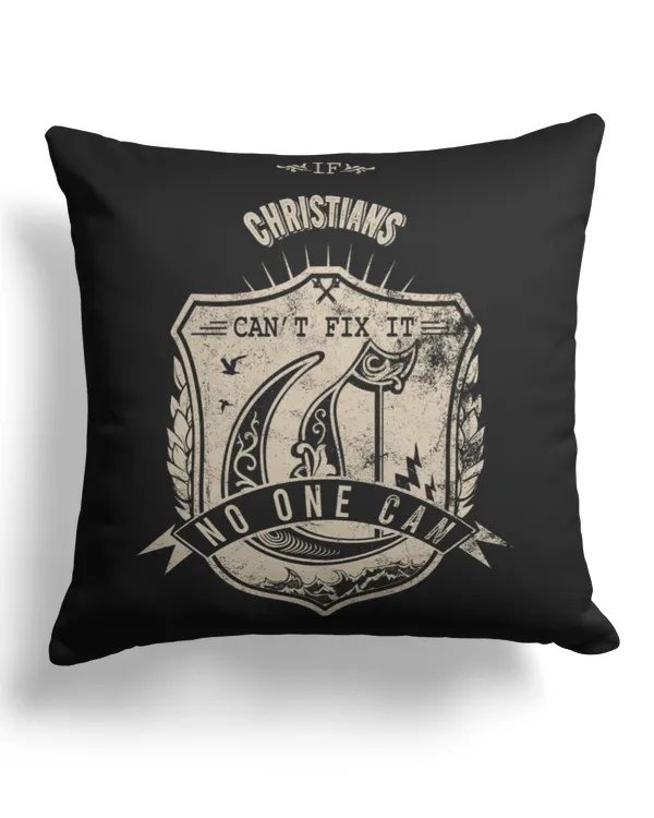 Cotton Drill Pillow (Dual Sided)