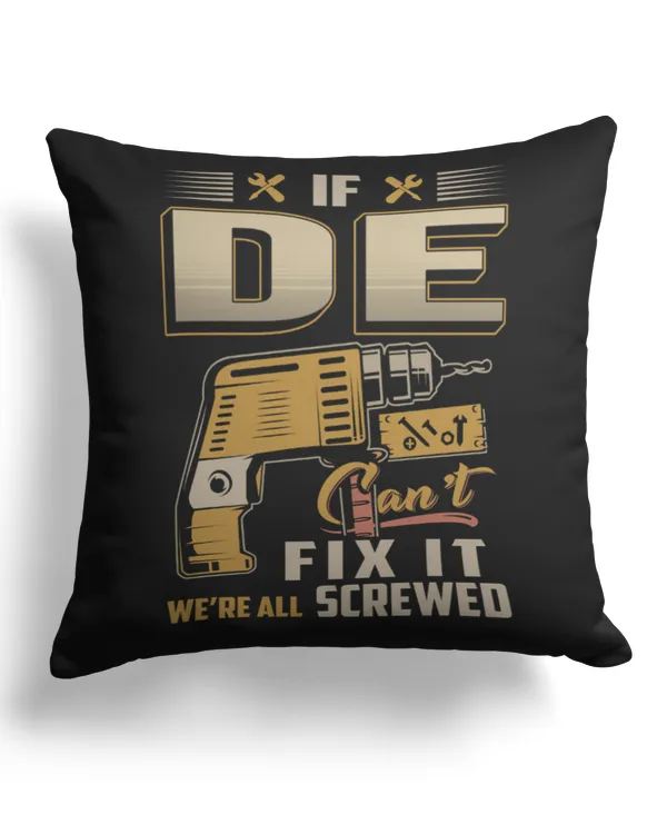 Cotton Drill Pillow (Dual Sided)