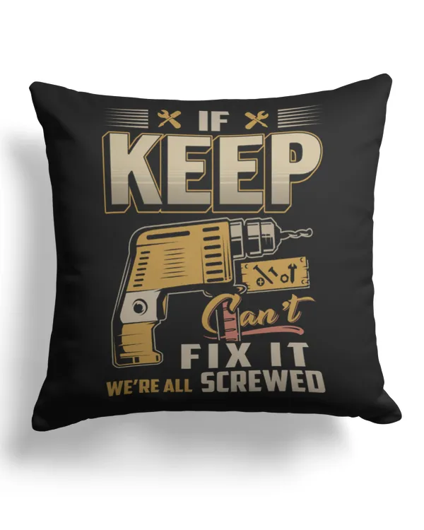 Cotton Drill Pillow (Dual Sided)