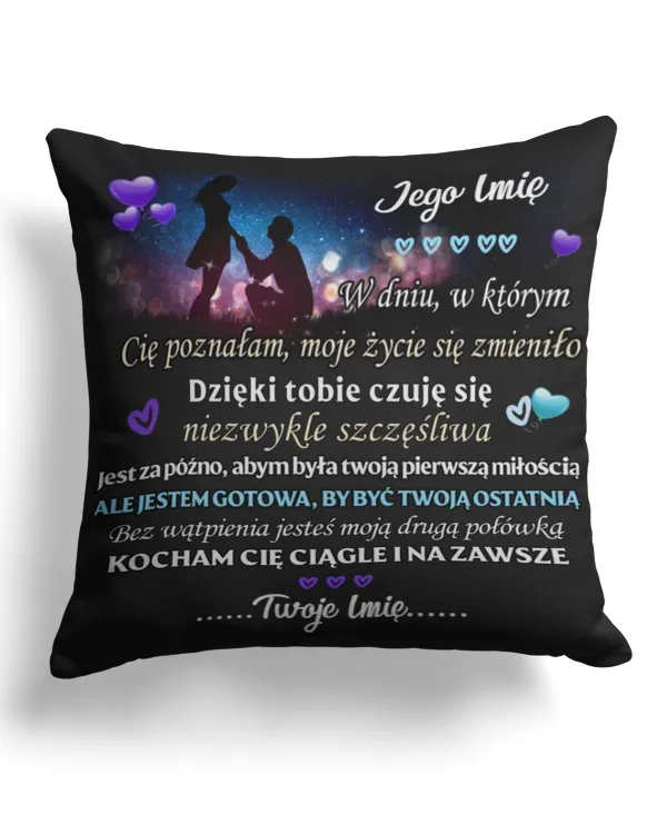 Cotton Drill Pillow (Dual Sided)
