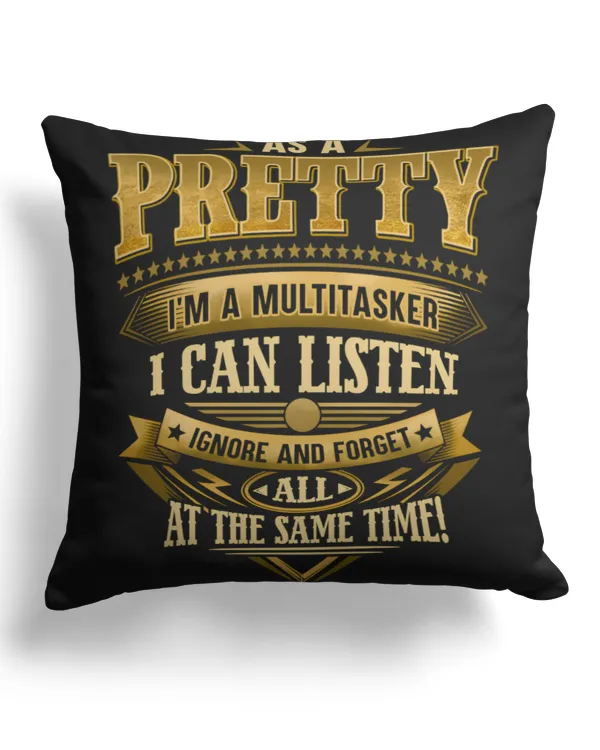 Cotton Drill Pillow (Dual Sided)