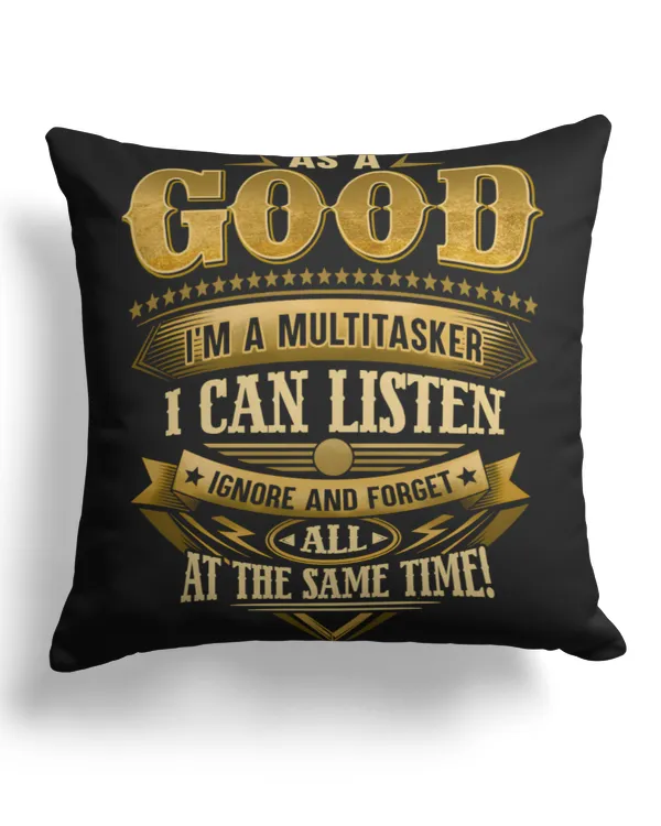 Cotton Drill Pillow (Dual Sided)