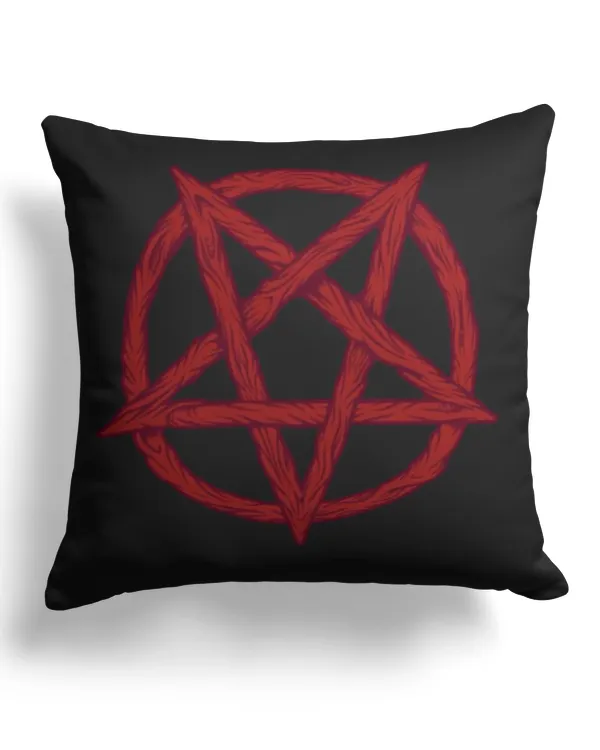 Halloween Night-Cotton Drill Pillow pentagram