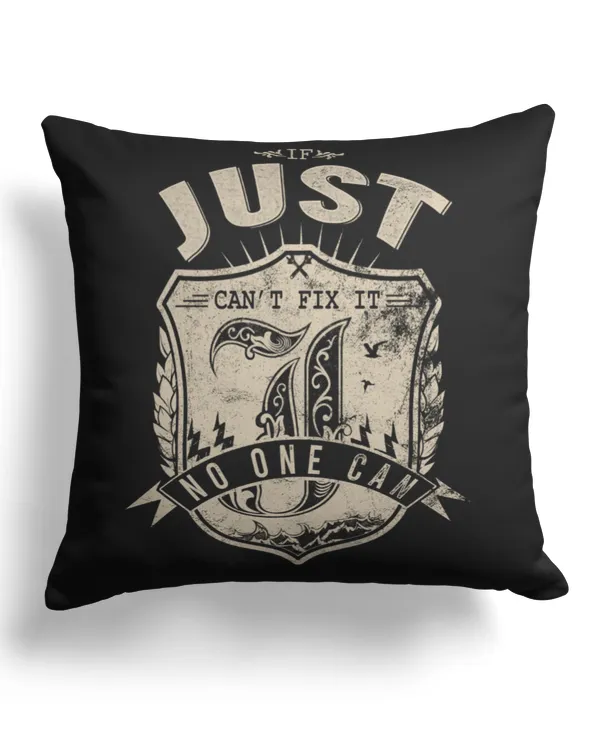 Cotton Drill Pillow (Dual Sided)