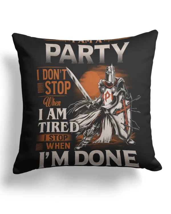 Cotton Drill Pillow (Dual Sided)
