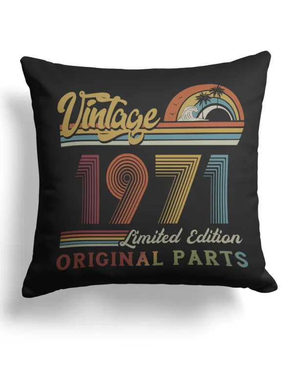 Cotton Drill Pillow (Dual Sided)