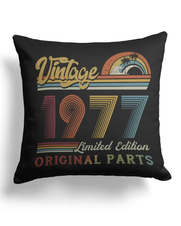 Cotton Drill Pillow (Dual Sided)