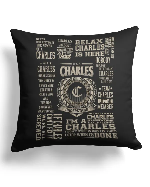 Cotton Drill Pillow (Dual Sided)