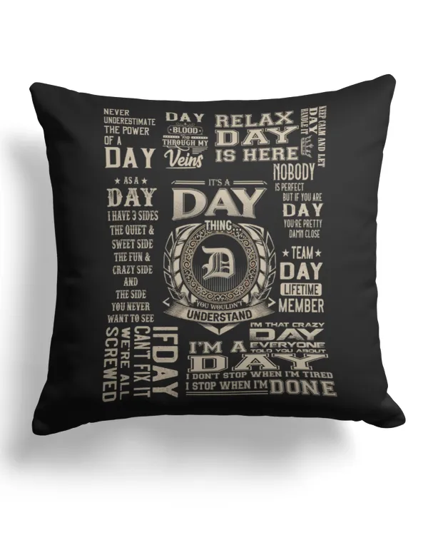 Cotton Drill Pillow (Dual Sided)
