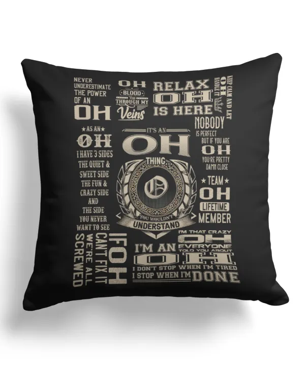 Cotton Drill Pillow (Dual Sided)